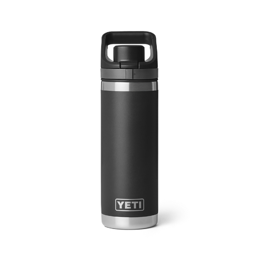 Yeti Rambler 18oz (532ml) Flip Chug Cap Bottle [col:black]