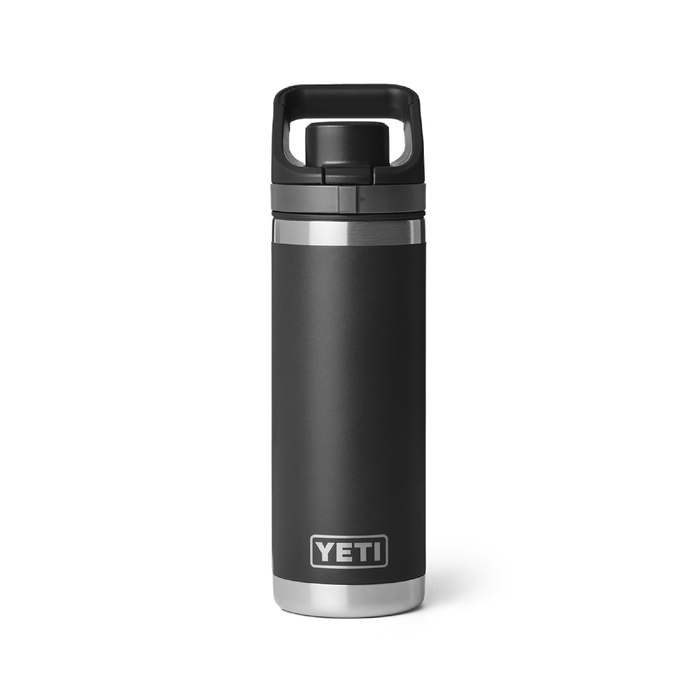 Yeti Rambler 18oz (532ml) Flip Chug Cap Bottle [col:black]