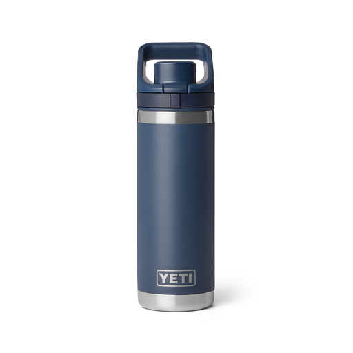 Yeti Rambler 18oz (532ml) Flip Chug Cap Bottle [col:navy]