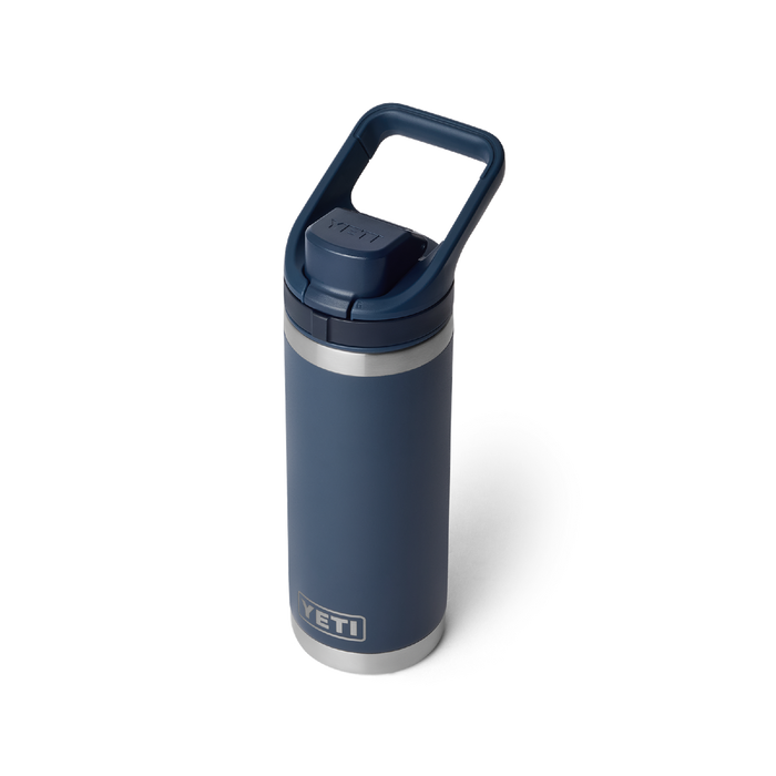 Yeti Rambler 18oz (532ml) Flip Chug Cap Bottle [col:navy]