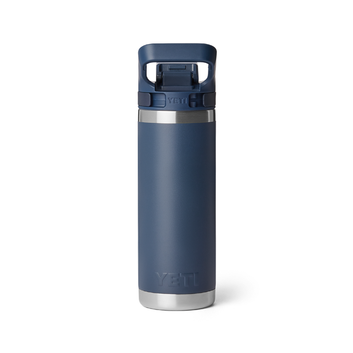 Yeti Rambler 18oz (532ml) Flip Chug Cap Bottle [col:navy]