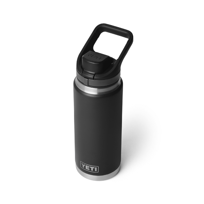 Yeti Rambler 26oz (760ml) Flip Chug Cap Bottle [col:black]