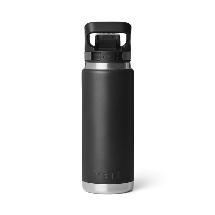 Yeti Rambler 26oz (760ml) Flip Chug Cap Bottle [col:black]