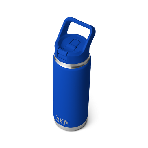 Yeti Rambler 26oz (760ml) Straw Bottle [col:royal Blue]