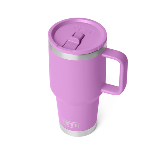 Yeti Rambler 30oz (887ml) Travel Straw Mug [col:desert Bloom]