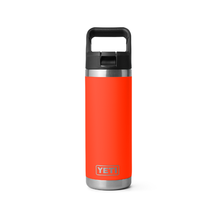 Yeti Rambler 18oz (532ml) Straw Bottle [col:solar Flare]