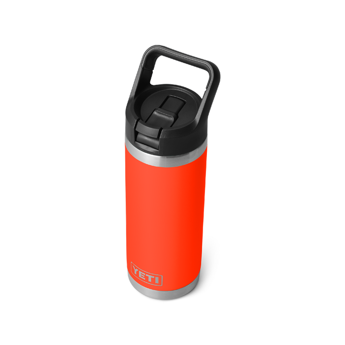 Yeti Rambler 18oz (532ml) Straw Bottle [col:solar Flare]