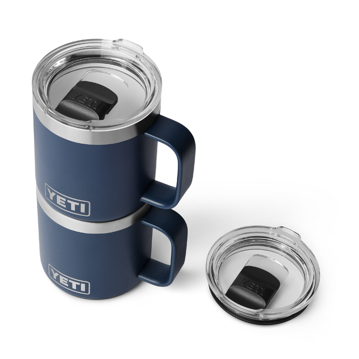 Yeti Rambler 10oz (291ml) Stackable Ceramic Lined Mug [col:navy]