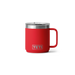 Yeti Rambler 10oz (291ml) Stackable Ceramic Lined Mug [col:rescue Red]