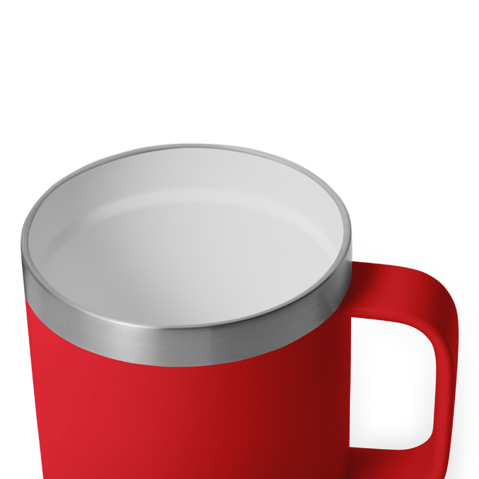 Yeti Rambler 10oz (291ml) Stackable Ceramic Lined Mug [col:rescue Red]