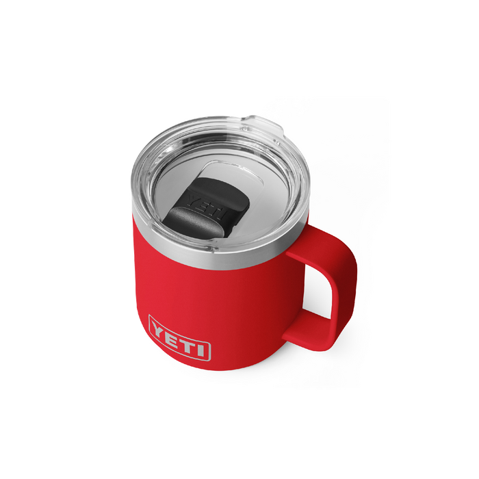 Yeti Rambler 10oz (291ml) Stackable Ceramic Lined Mug [col:rescue Red]