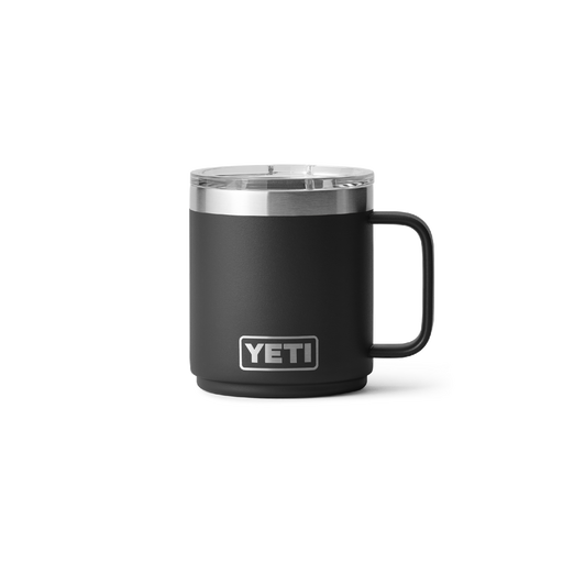 Yeti Rambler 10oz (291ml) Stackable Ceramic Lined Mug [col:black]