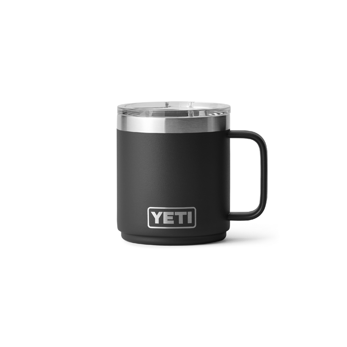 Yeti Rambler 10oz (291ml) Stackable Ceramic Lined Mug [col:black]
