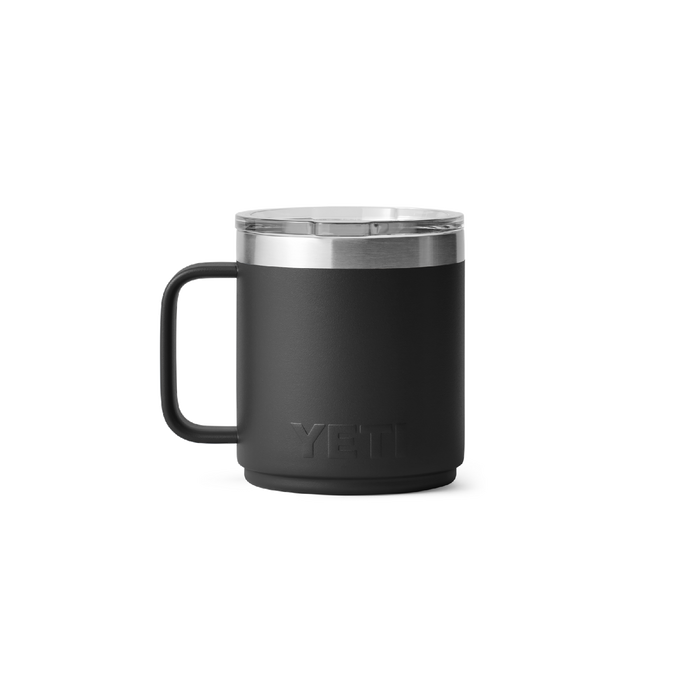 Yeti Rambler 10oz (291ml) Stackable Ceramic Lined Mug [col:black]