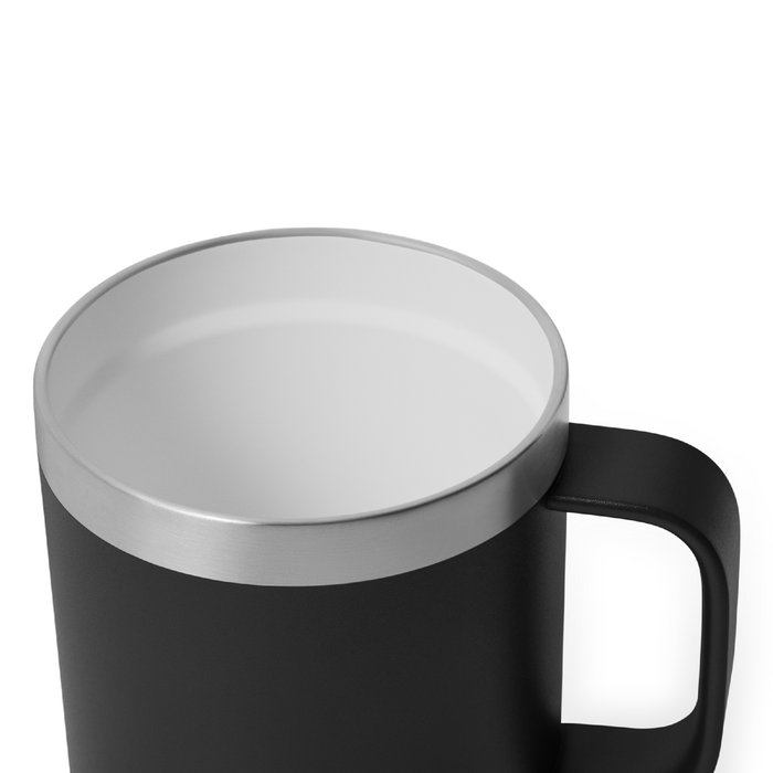Yeti Rambler 10oz (291ml) Stackable Ceramic Lined Mug [col:black]