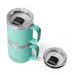 Yeti Rambler 10oz (291ml) Stackable Ceramic Lined Mug [col:seafoam]