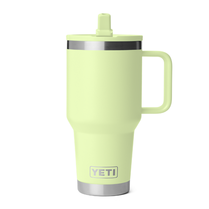 Yeti Rambler 30oz (887ml) Travel Straw Mug [col:grasshopper]