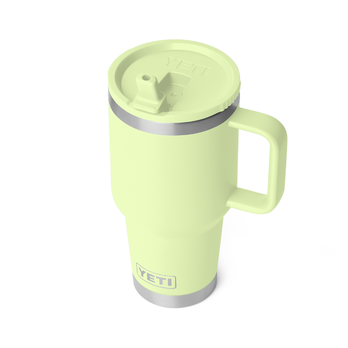 Yeti Rambler 30oz (887ml) Travel Straw Mug [col:grasshopper]