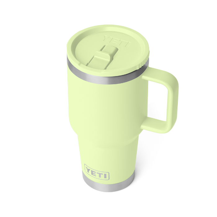 Yeti Rambler 30oz (887ml) Travel Straw Mug [col:grasshopper]