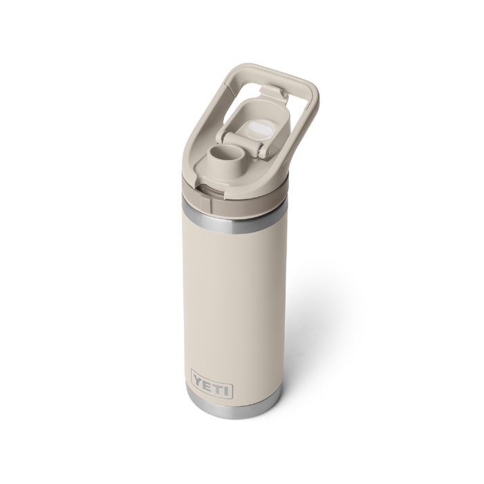 Yeti Rambler 18oz (532ml) Flip Chug Cap Bottle [col:cape Taupe]