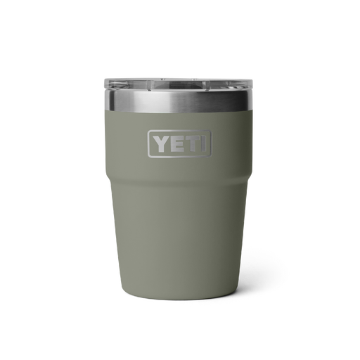 Yeti Rambler 16oz (473ml) Stackable Cup [col:pampa Green]