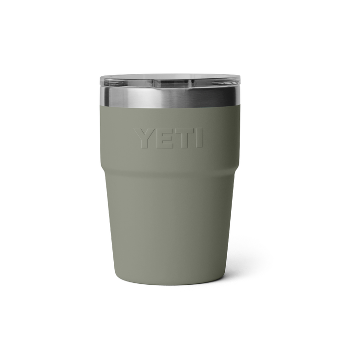Yeti Rambler 16oz (473ml) Stackable Cup [col:pampa Green]