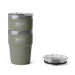 Yeti Rambler 16oz (473ml) Stackable Cup [col:pampa Green]