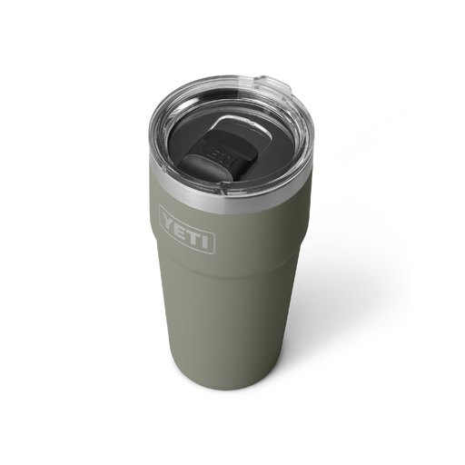 Yeti Rambler 20oz (591ml) Stackable Cup [col:pampa Green]