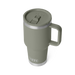 Yeti Rambler 30oz (887ml) Travel Straw Mug [col:pampa Green]