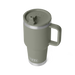 Yeti Rambler 30oz (887ml) Travel Straw Mug [col:pampa Green]