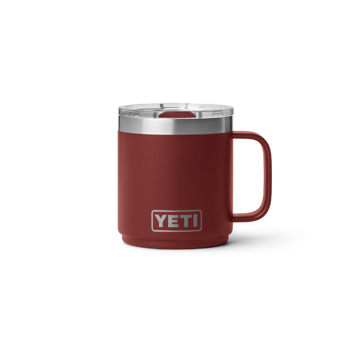 Yeti Rambler 10oz (291ml) Stackable Ceramic Lined Mug [col:stag Red]