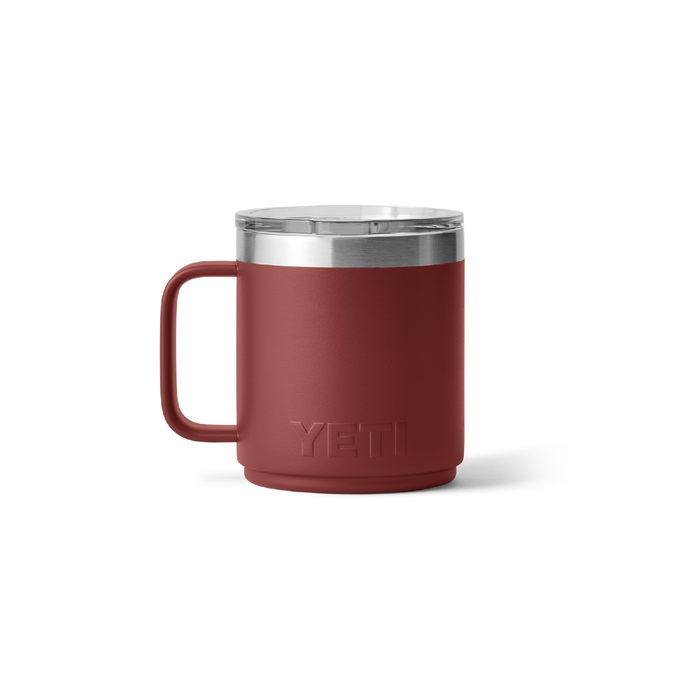 Yeti Rambler 10oz (291ml) Stackable Ceramic Lined Mug [col:stag Red]