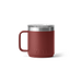 Yeti Rambler 10oz (291ml) Stackable Ceramic Lined Mug [col:stag Red]