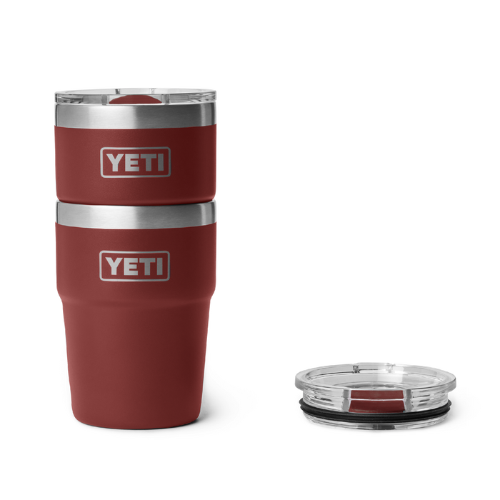 Yeti Rambler 16oz (473ml) Stackable Cup [col:stag Red]