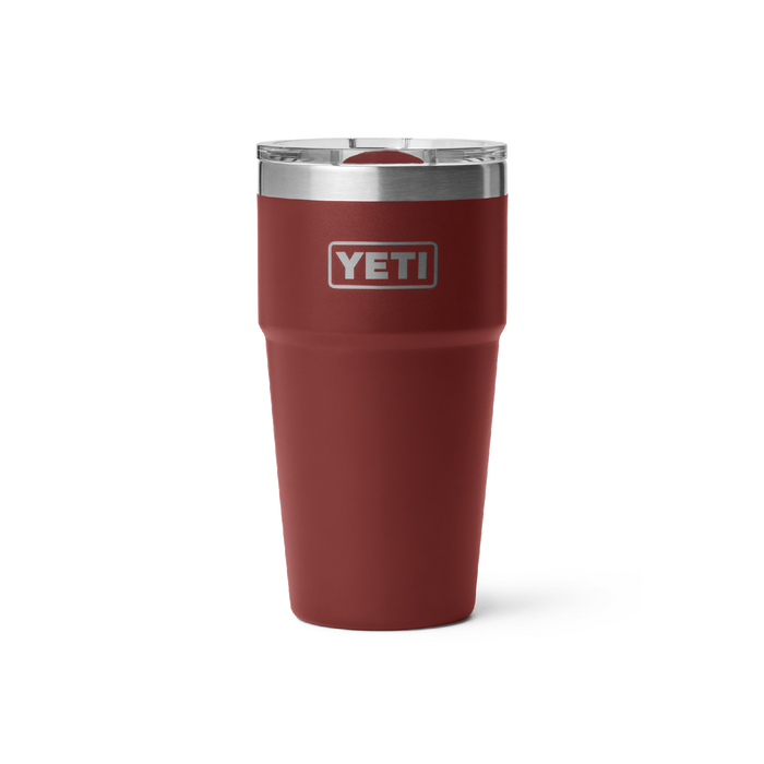 Yeti Rambler 20oz (591ml) Stackable Cup [col:stag Red]