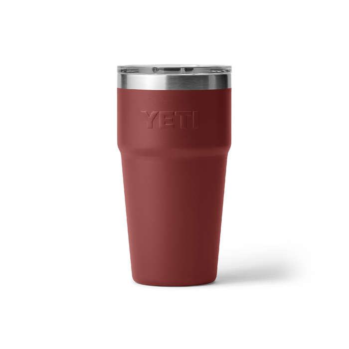 Yeti Rambler 20oz (591ml) Stackable Cup [col:stag Red]