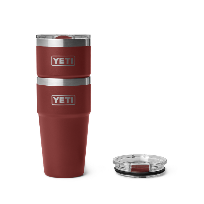 Yeti Rambler 20oz (591ml) Stackable Cup [col:stag Red]