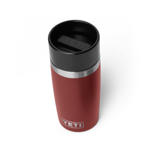 Yeti Rambler 12oz (354ml) Travel Bottle W Hotshot Cap [col:stag Red]