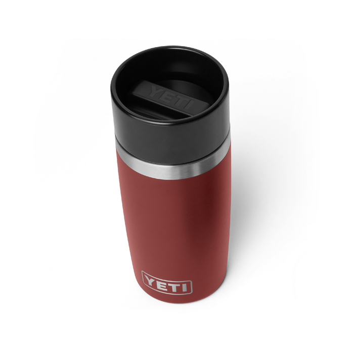 Yeti Rambler 12oz (354ml) Travel Bottle W Hotshot Cap [col:stag Red]