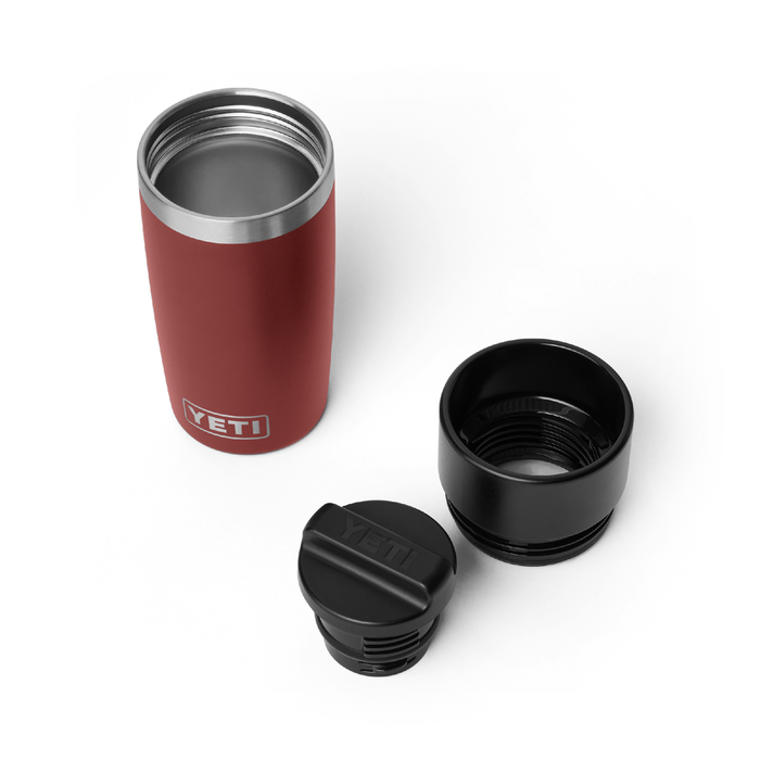 Yeti Rambler 12oz (354ml) Travel Bottle W Hotshot Cap [col:stag Red]