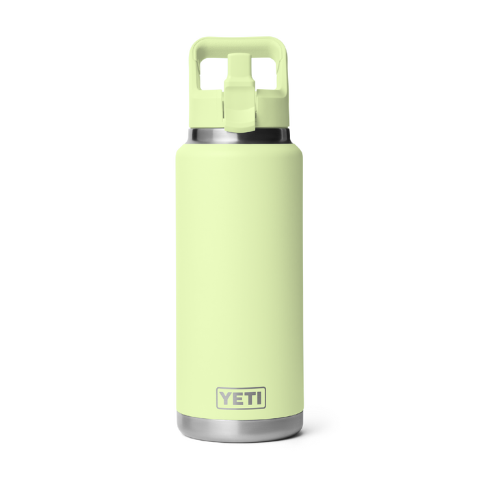 Yeti Rambler 36oz (1065ml) Straw Bottle [col:grasshopper]