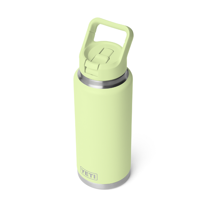 Yeti Rambler 36oz (1065ml) Straw Bottle [col:grasshopper]