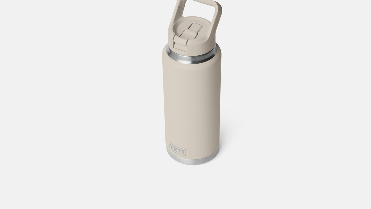 Yeti Rambler 36oz (1065ml) Straw Bottle [col:cape Taupe]