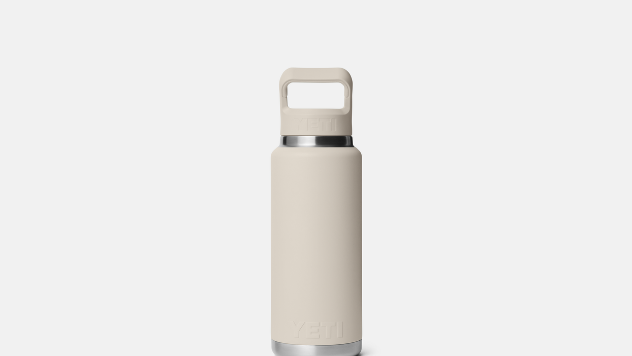Yeti Rambler 36oz (1065ml) Straw Bottle [col:cape Taupe]
