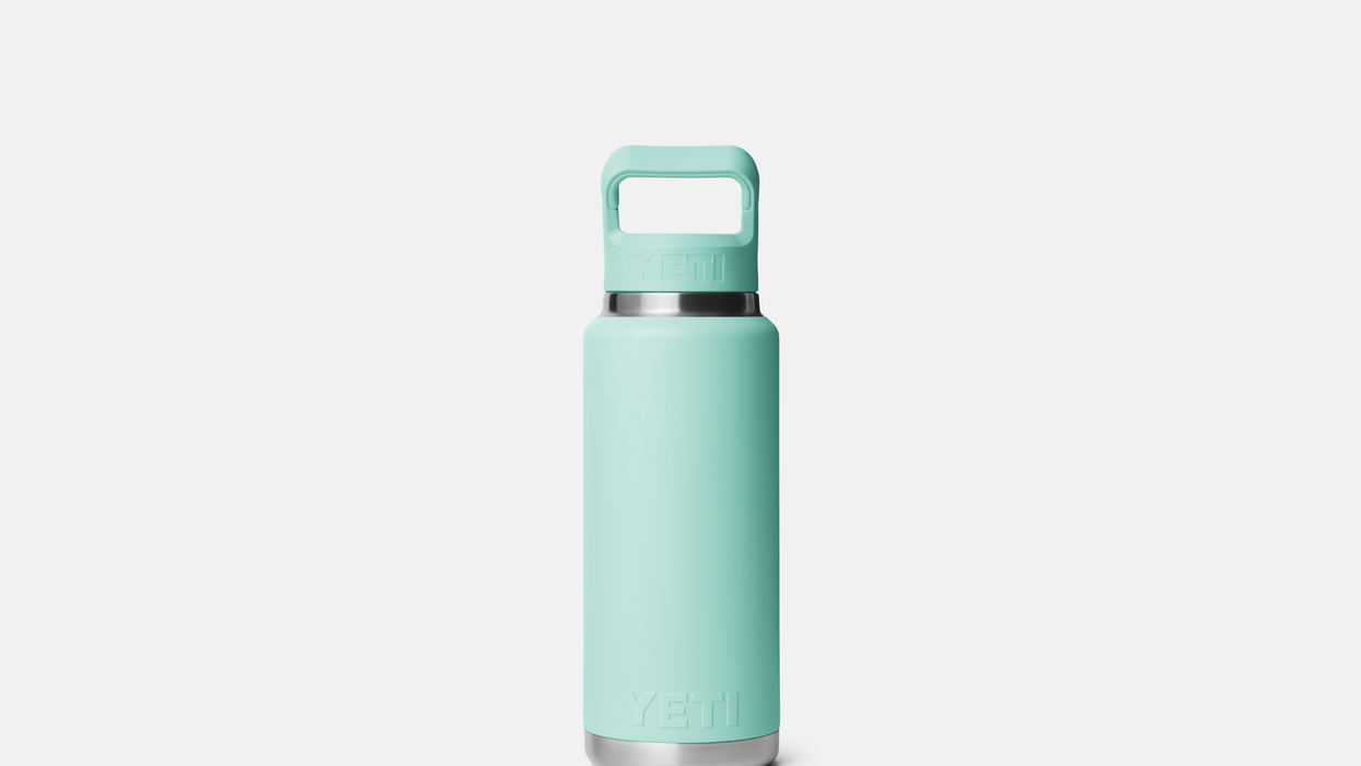 Yeti Rambler 36oz (1065ml) Straw Bottle [col:seafoam]