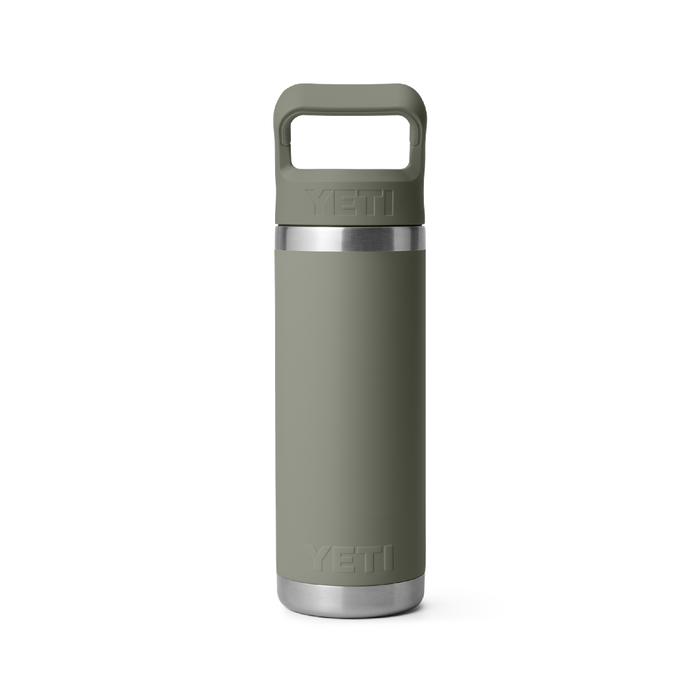 Yeti Rambler 18oz (532ml) Straw Bottle [col:pampa Green]
