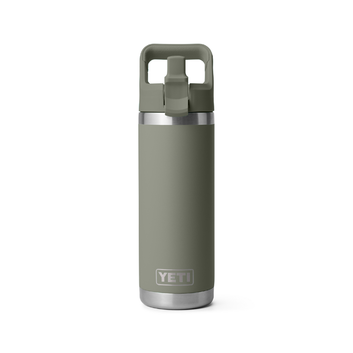 Yeti Rambler 18oz (532ml) Straw Bottle [col:pampa Green]