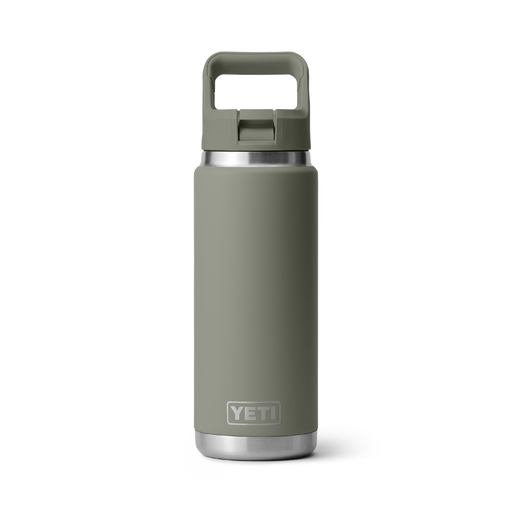 Yeti Rambler 26oz (760ml) Straw Bottle [col:pampa Green]