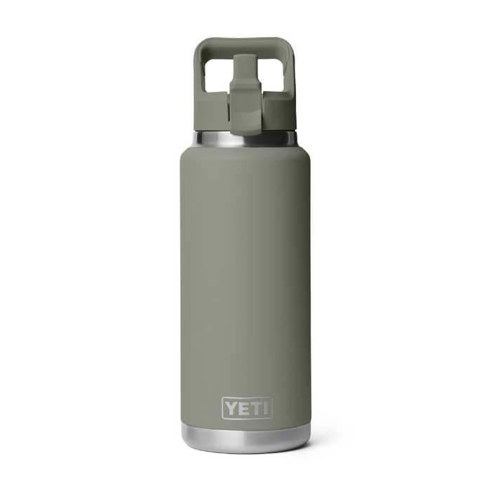 Yeti Rambler 36oz (1065ml) Straw Bottle [col:pampa Green]