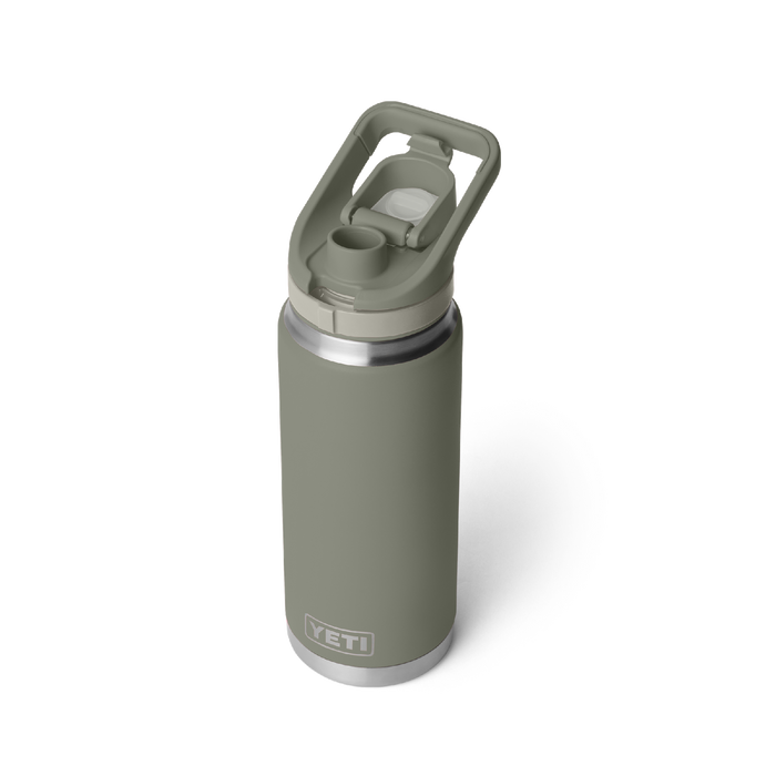 Yeti Rambler 26oz (760ml) Flip Chug Cap Bottle [col:pampa Green]